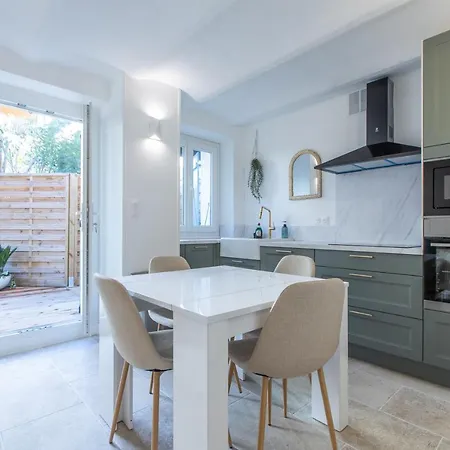 Apartmán Lb Vacation I A Quiet Place With Garden In The Heart Of Cannes